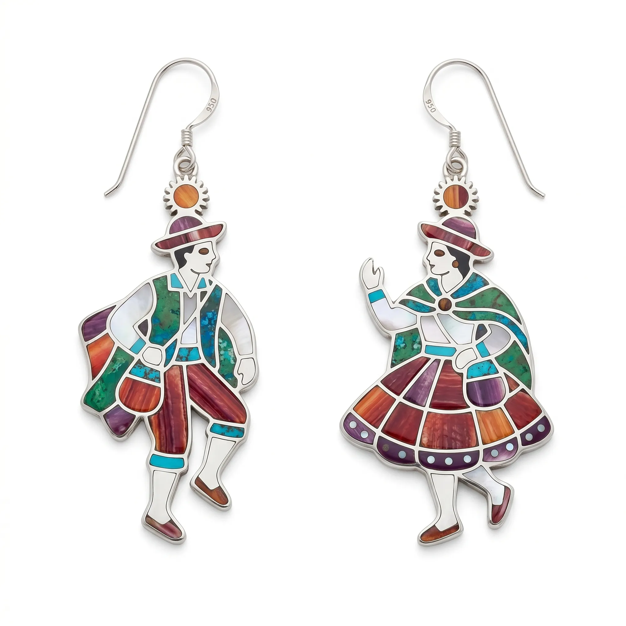 Aretes Danza Cusqueña